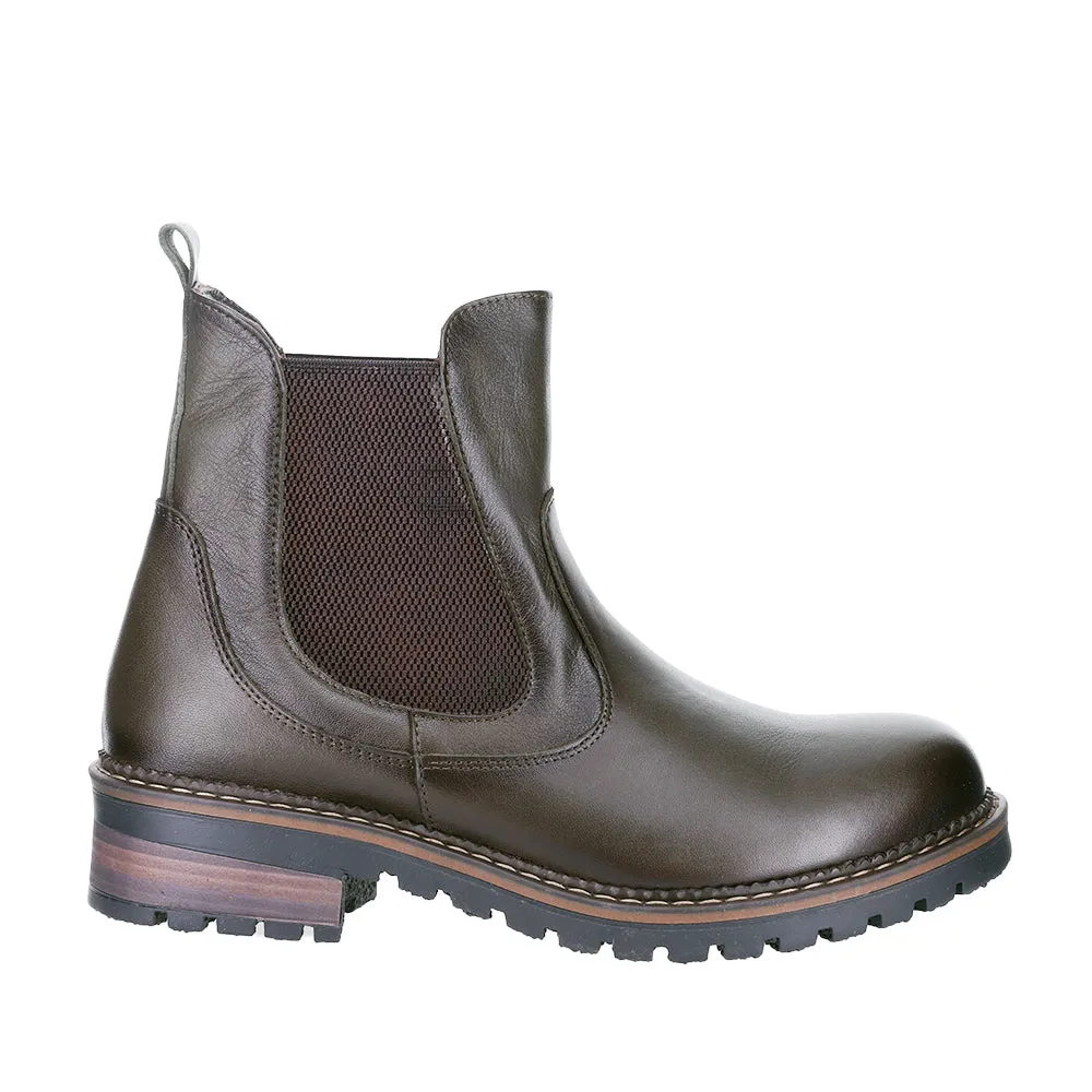 LE SANSA RIO DARK OLIVE Flexible Outsole Comfort Wrap