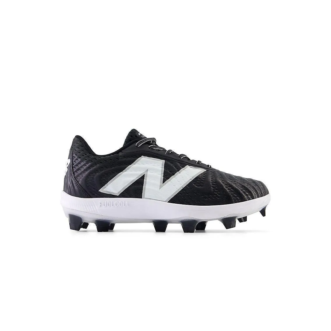 New Balance Men's FuelCell 4040 V7 Molded Baseball Cleats - Black / Optic White - PL4040K7 Performance Step Stylish Support