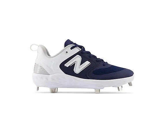 Timeless lining New Balance Women's VELO v3 Metal Fastpitch Softball Cleats - Navy with White - SMVELON3