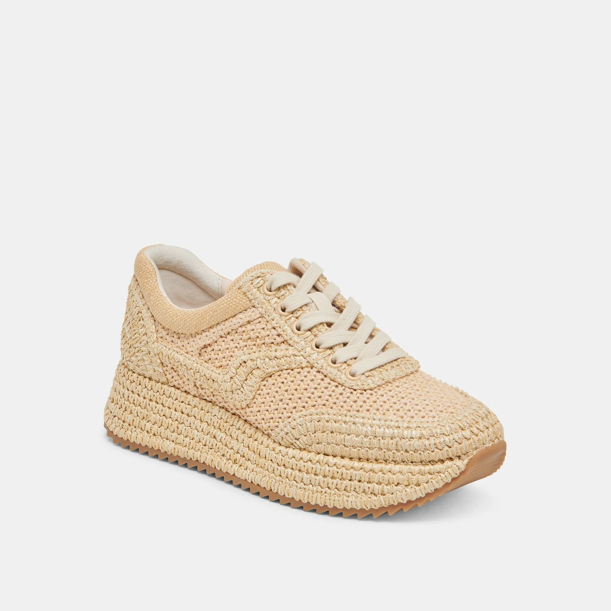 SHYLOH SNEAKERS LT NATURAL RAFFIA Timeless Chic Run Trail