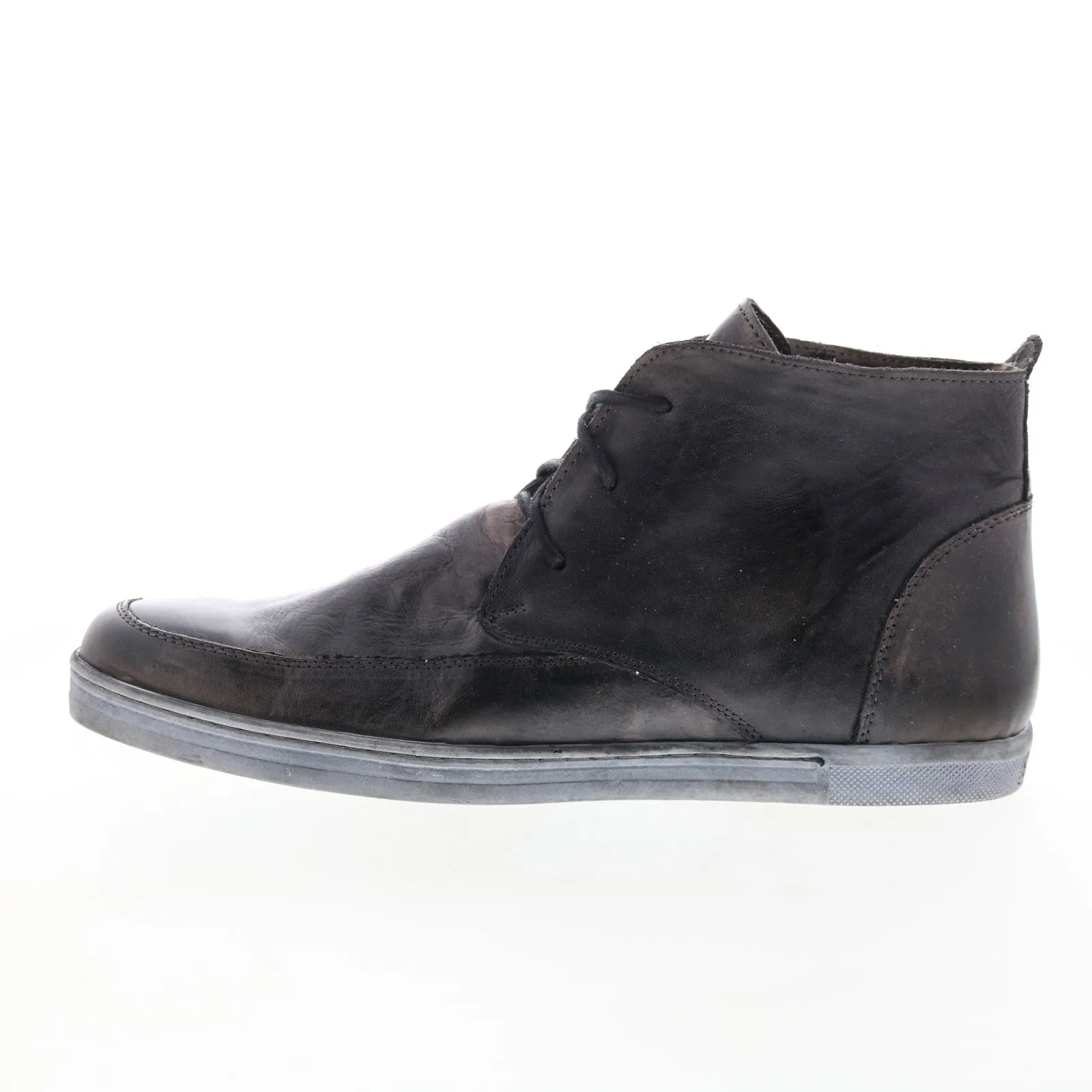 Minimal Design Stylish Design Bed Stu Duke II F437514 Mens Gray Leather Lace Up Casual Dress Boots