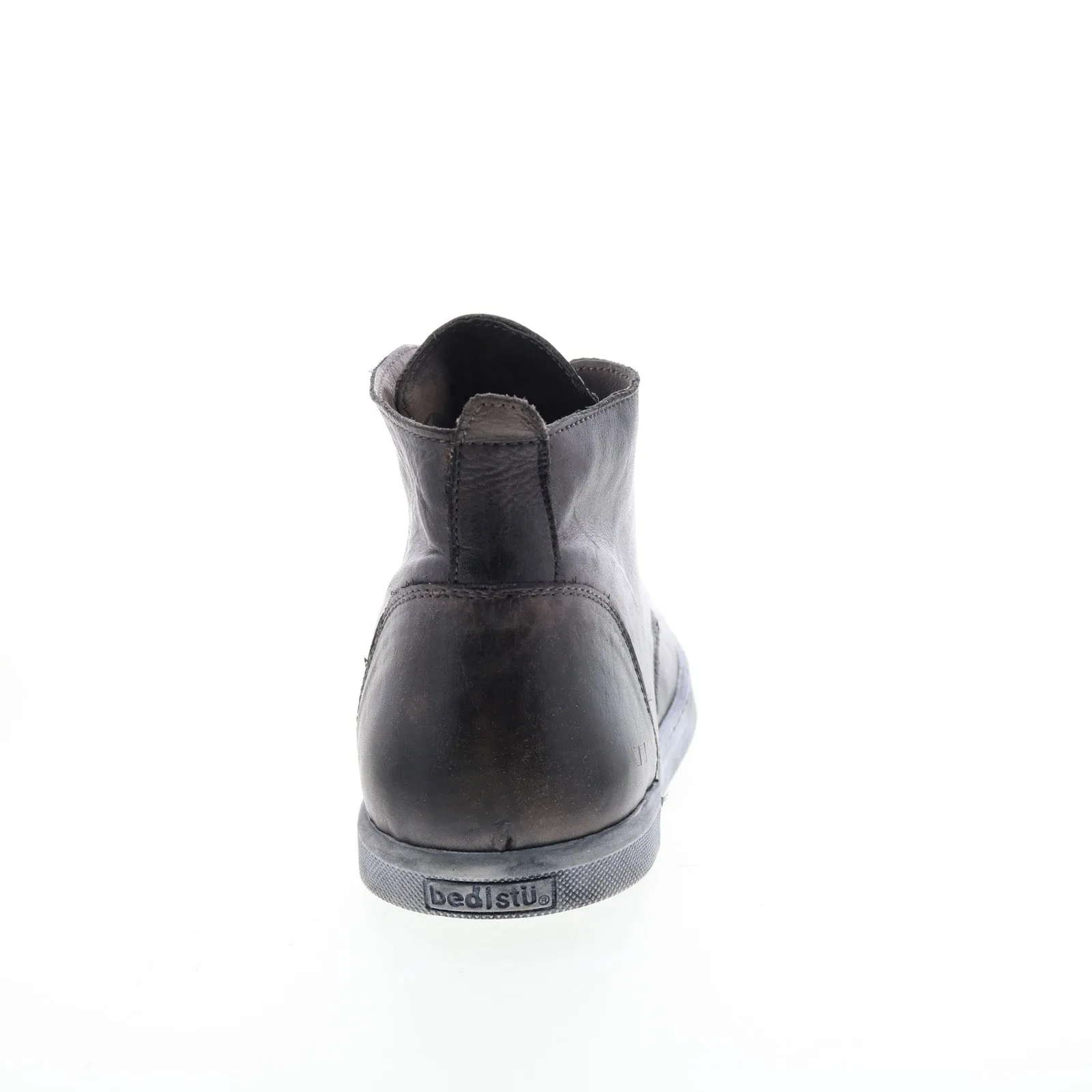 Climate Friendly Flexible Fit Bed Stu Duke II F437514 Mens Gray Leather Lace Up Casual Dress Boots