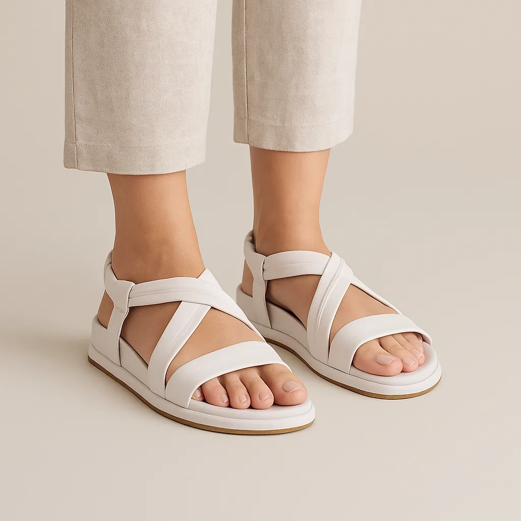DJANGO & JULIETTE GOLISH VANILLA Active Motion Stylish Casual Footwear