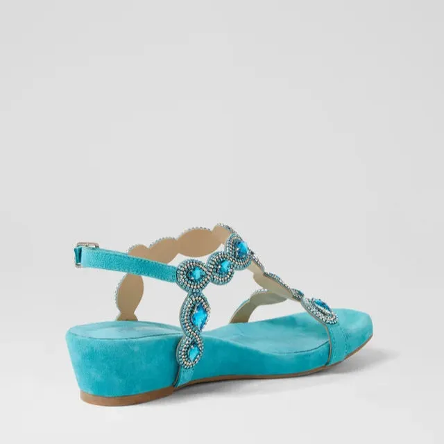Light Arch DJANGO & JULIETTE WEXLER AQUA SUEDE