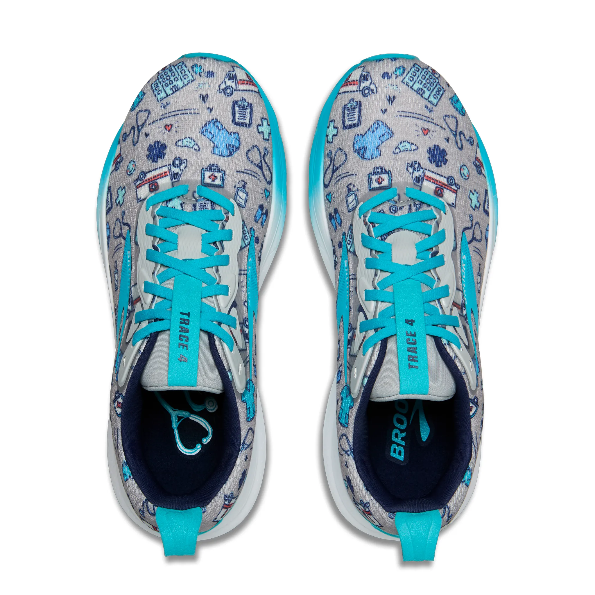 running in a glass bridge area shoes Mid-top Women's Trace 4