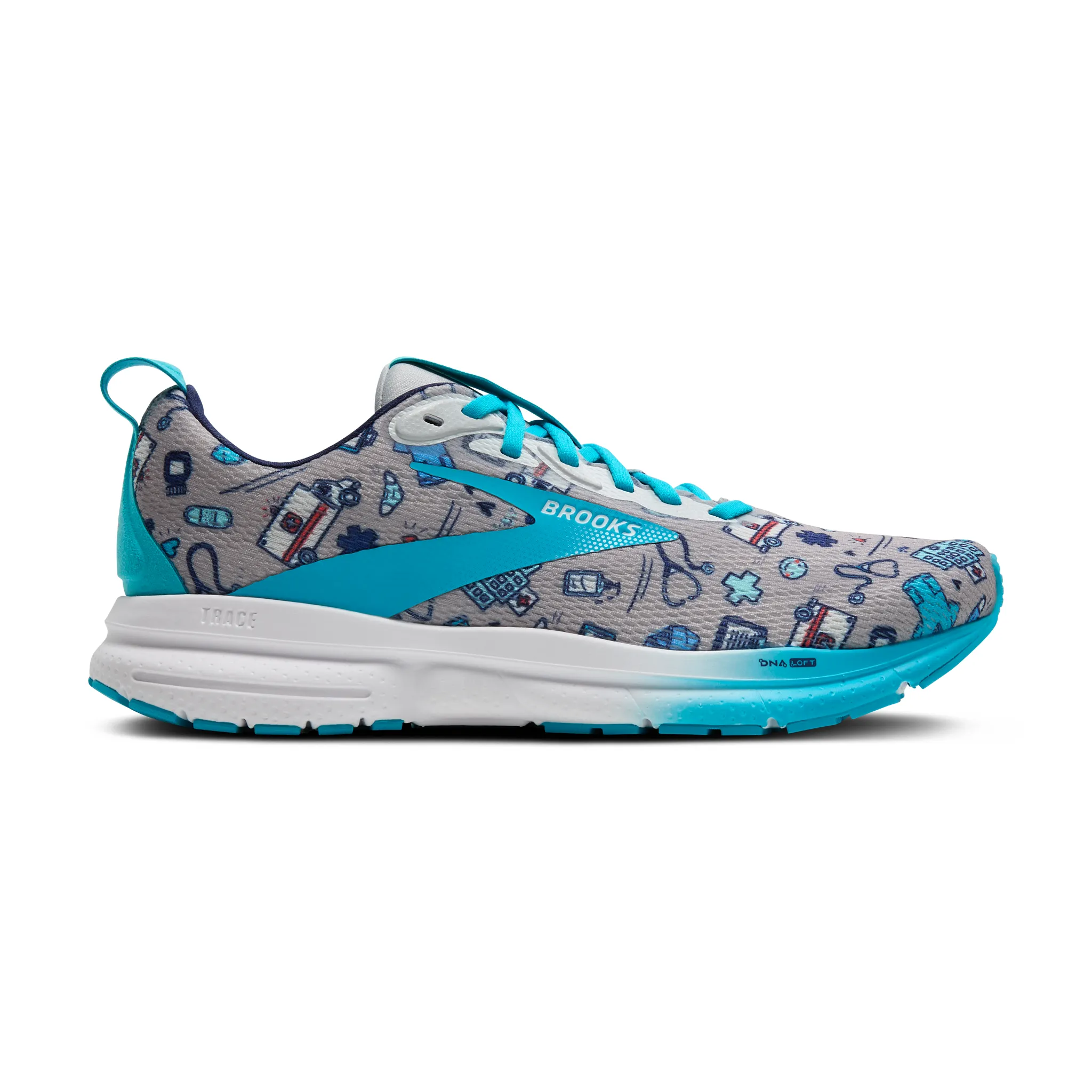 Vast color Velcro Closure Women's Trace 4