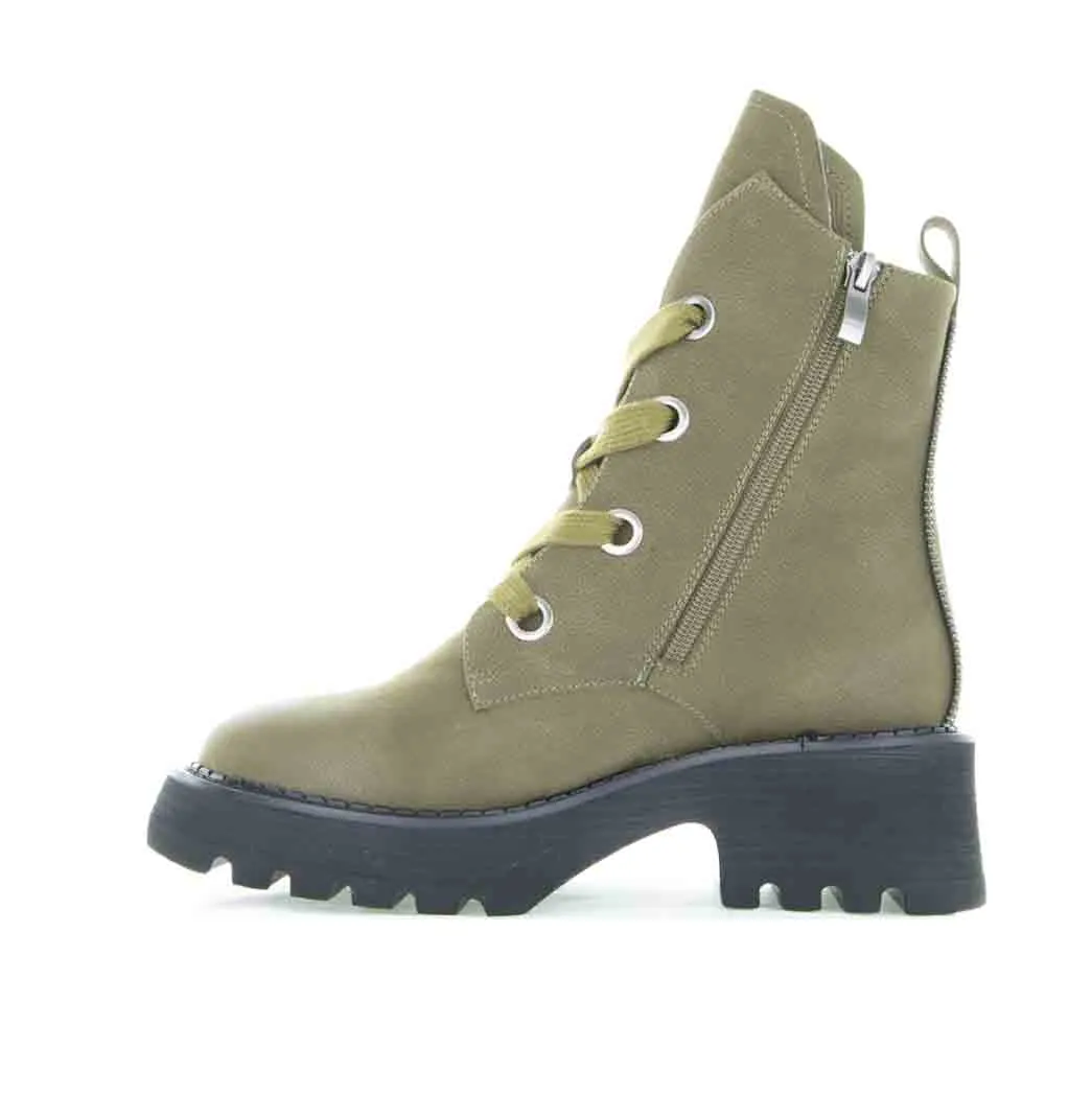 BRESLEY SABRE KHAKI NUBUCK right - foot