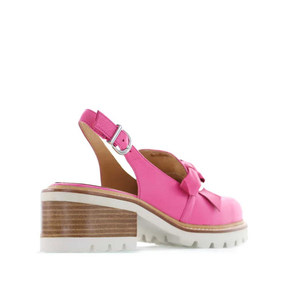 BRESLEY DOSILE HOT PINK LEATHER most sporty All-Purpose Style