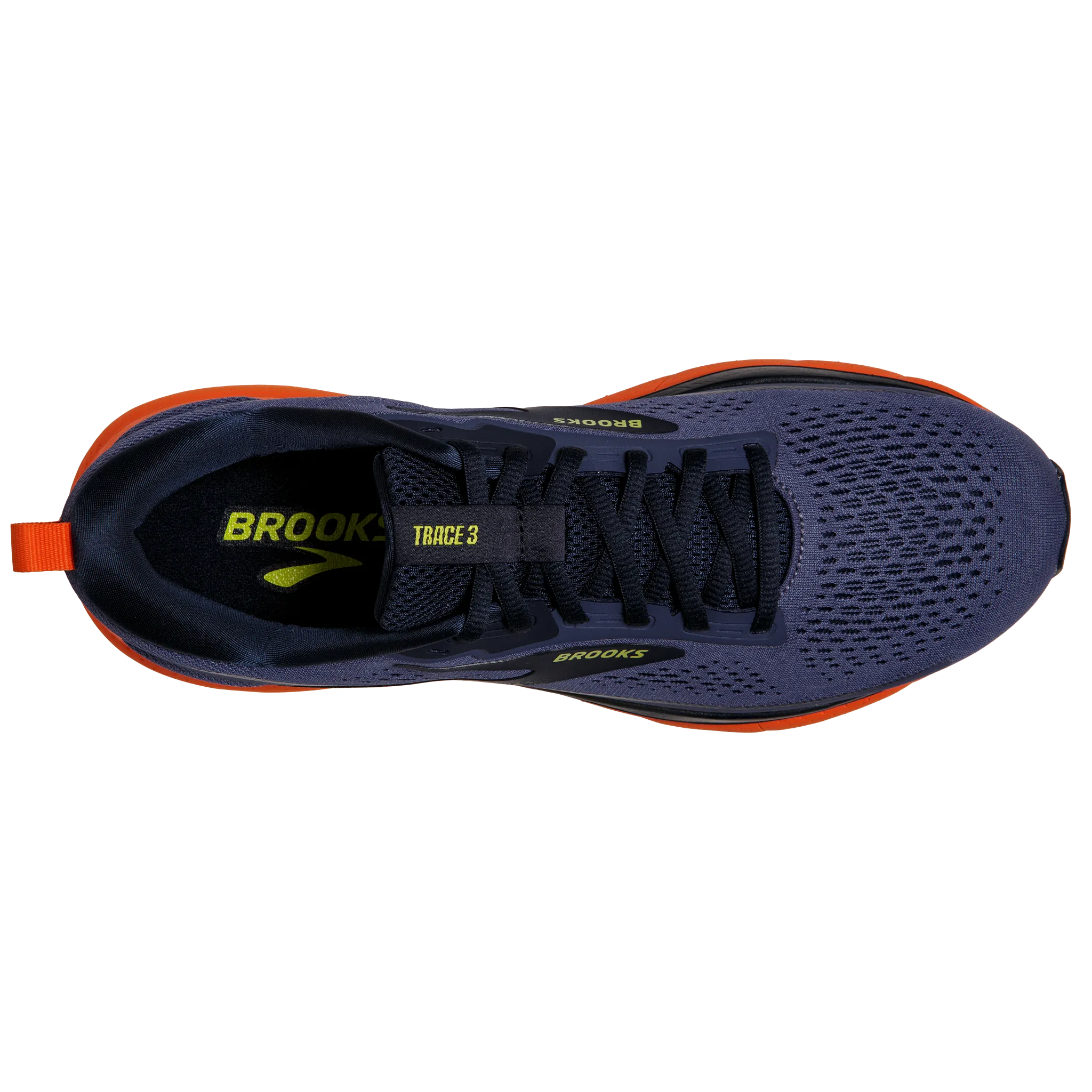 Men's Trace 3 running with a running vest