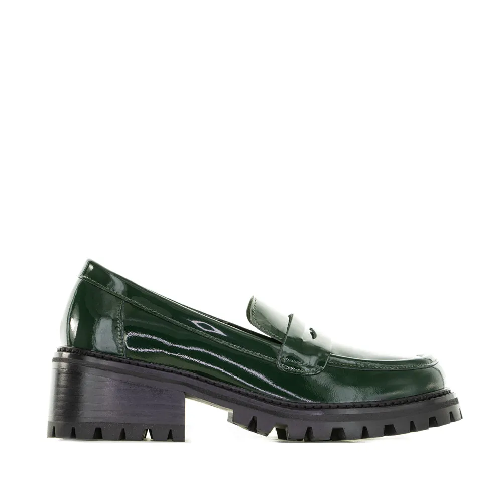 Sturdy Construction LE SANSA ZOEY BOTTLE GREEN/PATENT