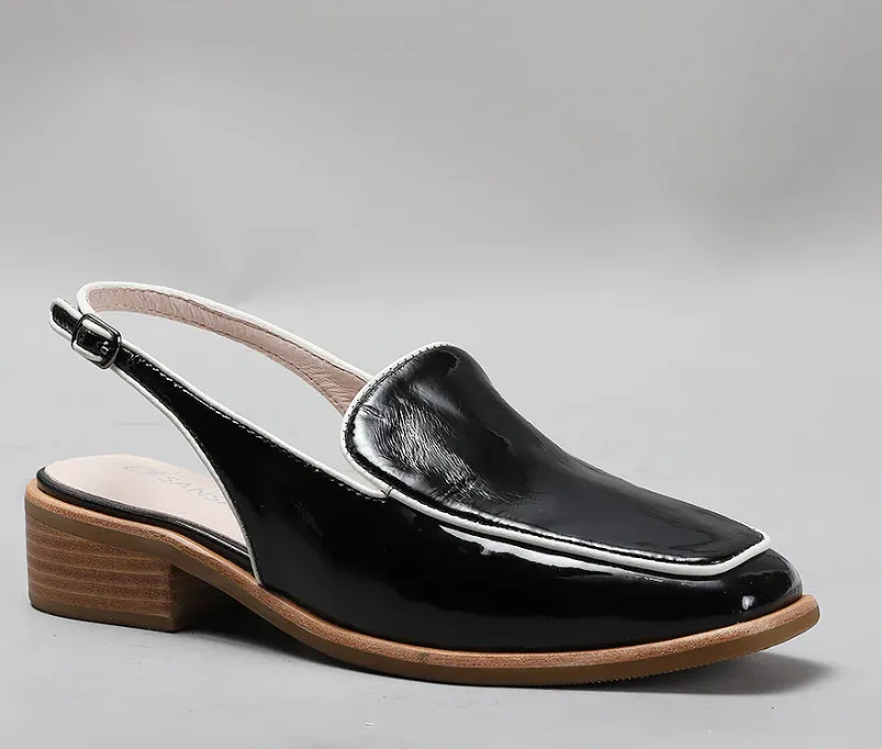 LE SANSA DANTER BLACK PATENT Soft Cushioning