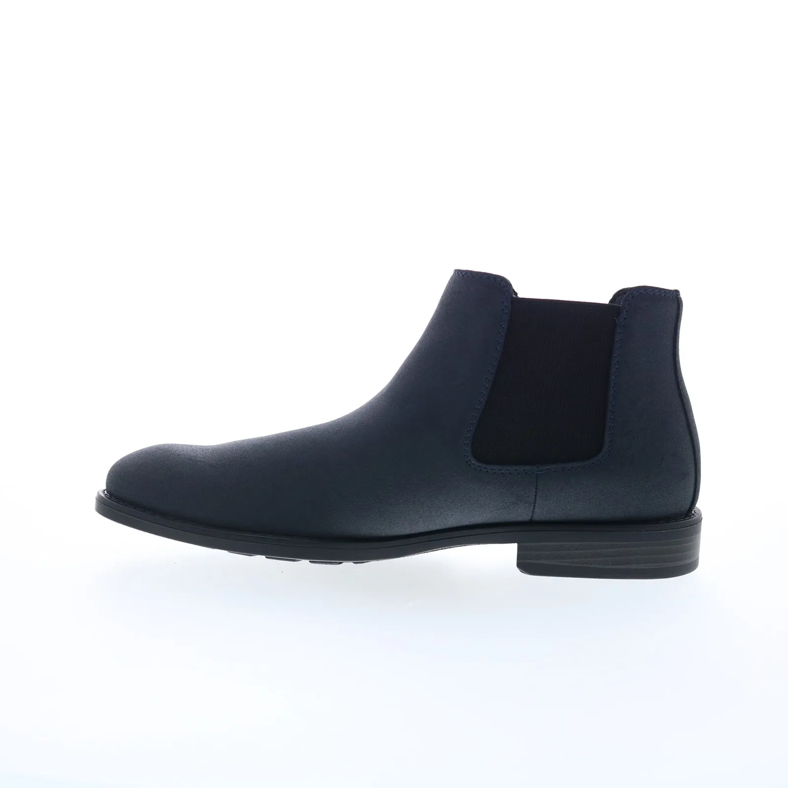 Quick Fit Dressy look Steve Madden M-Maxxin Mens Blue Synthetic Slip On Chelsea Boots