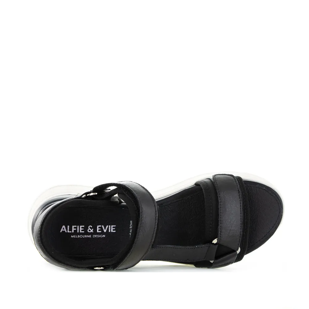 ALFIE & EVIE BOLTON BLACK Instant Comfort