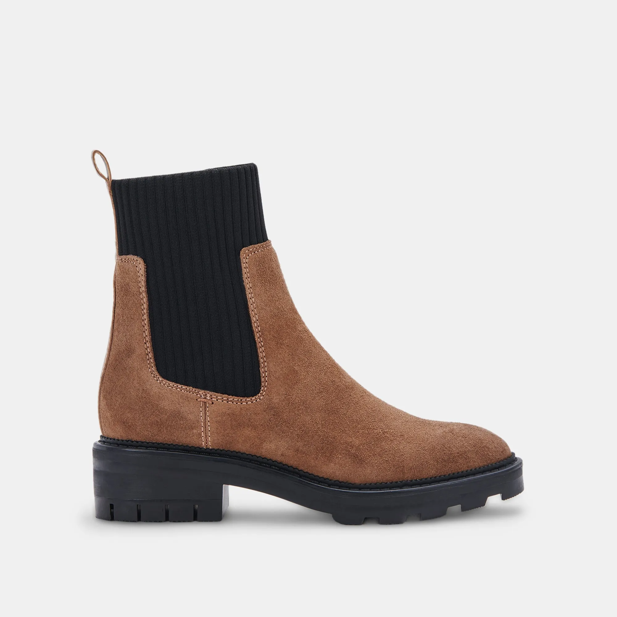 LINZA BOOTS DK BROWN SUEDE Dust proof