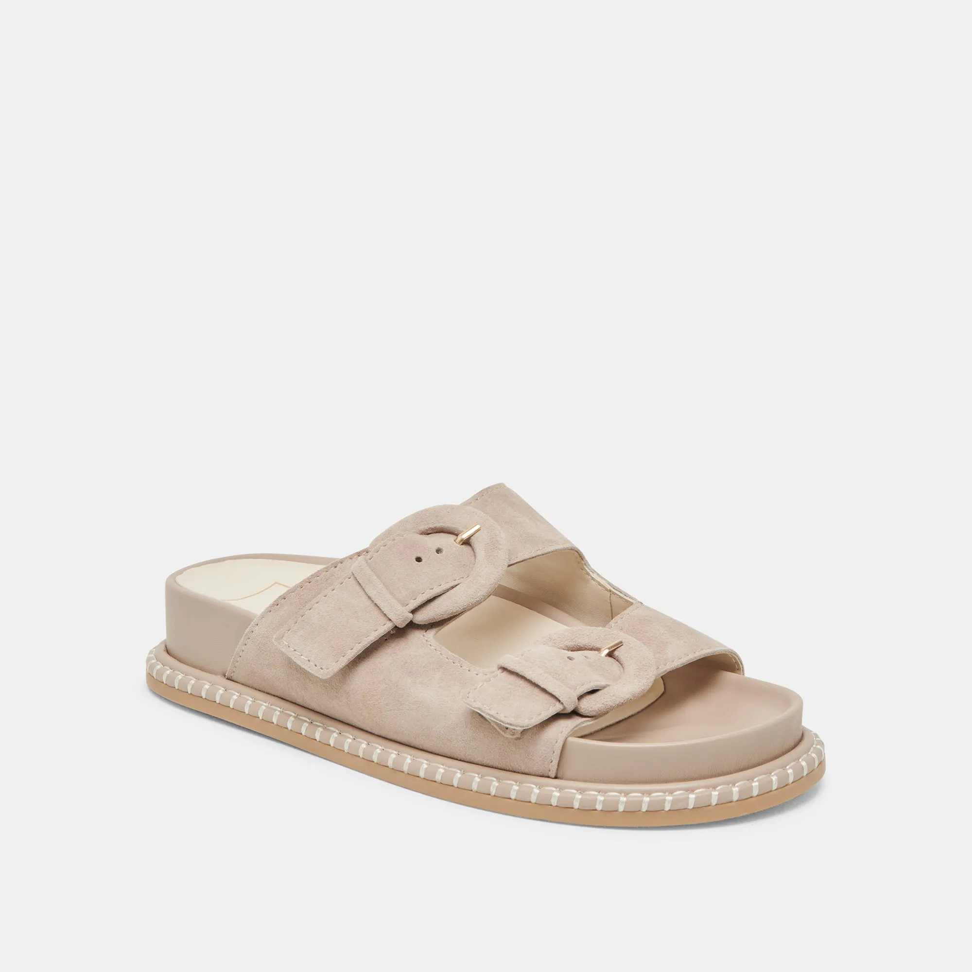 Comfort Wear SHAUNY SANDALS DK TAUPE SUEDE