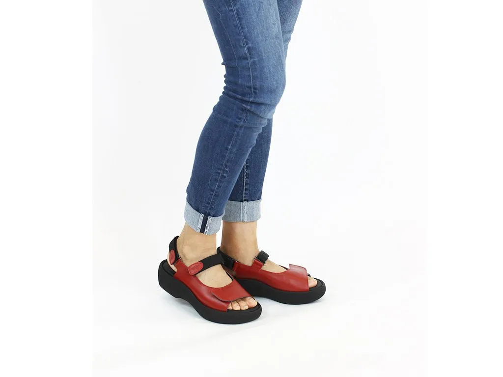 Windy day Wolky Sandals Jewel Red