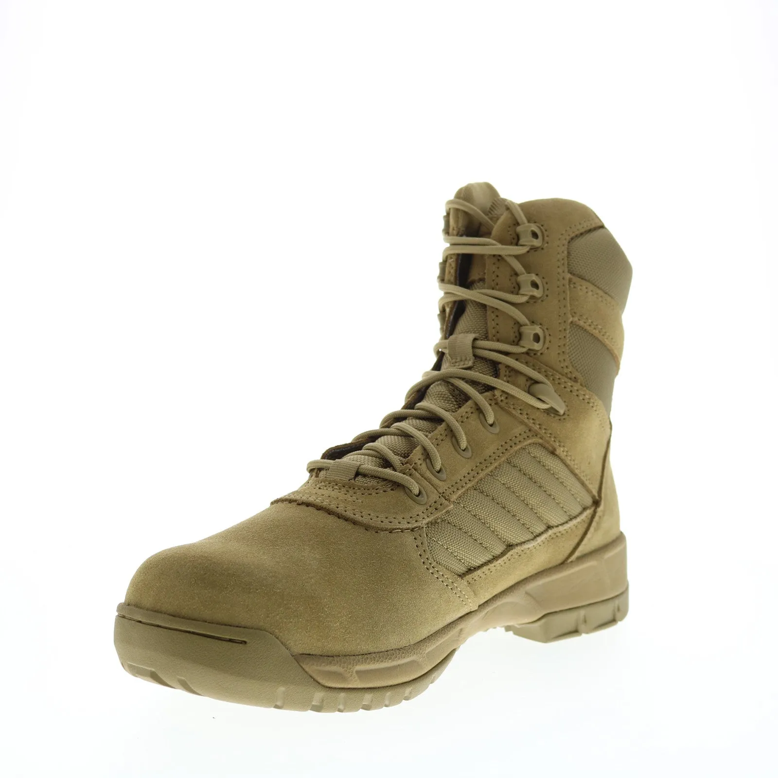 Bates Tactical Sport 2 Tall E03188 Mens Brown Suede Tactical Boots Textile Lining Rugged And Durable