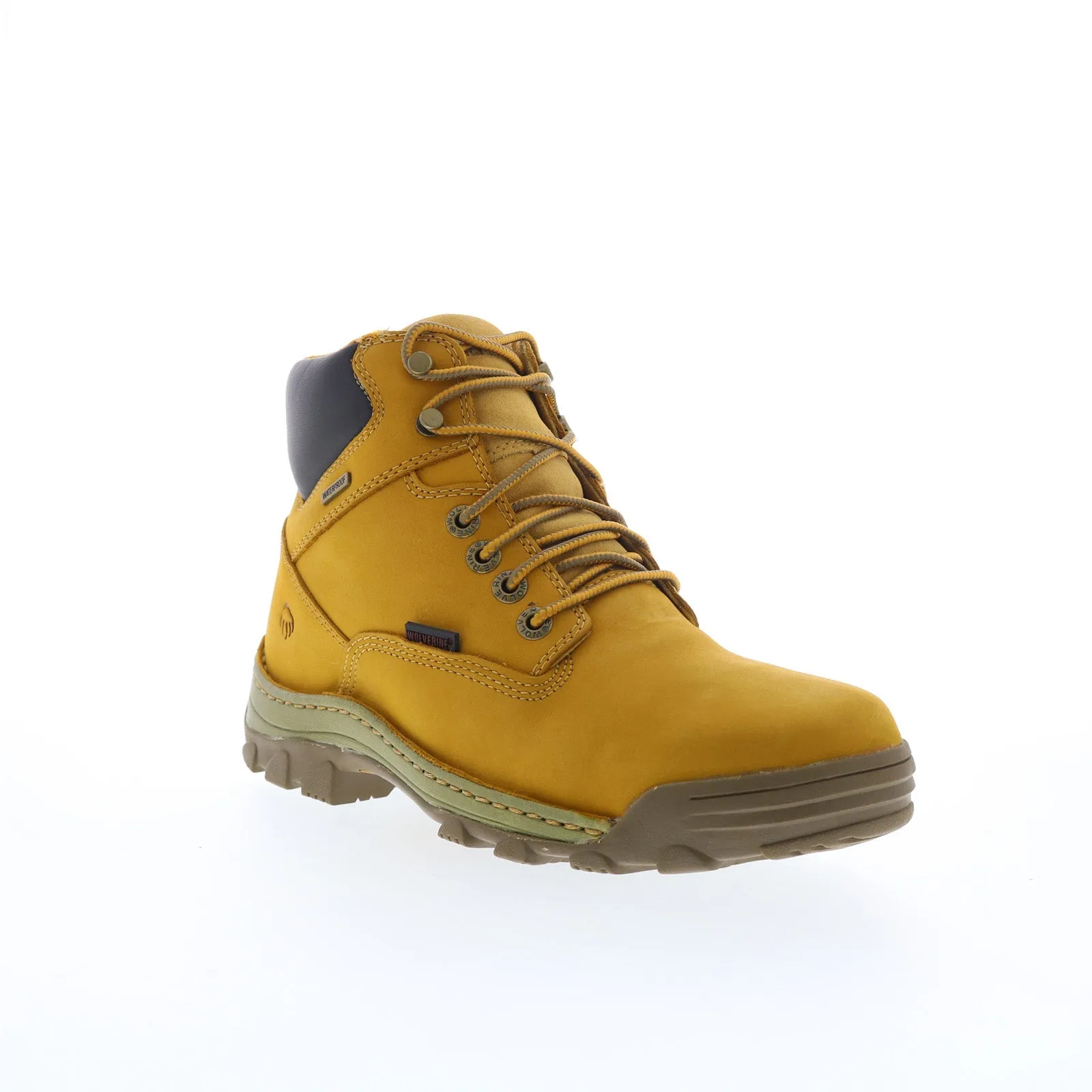 Arctic Cold Wolverine Dublin 6" Waterproof Insulated W04780 Mens Brown Work Boots