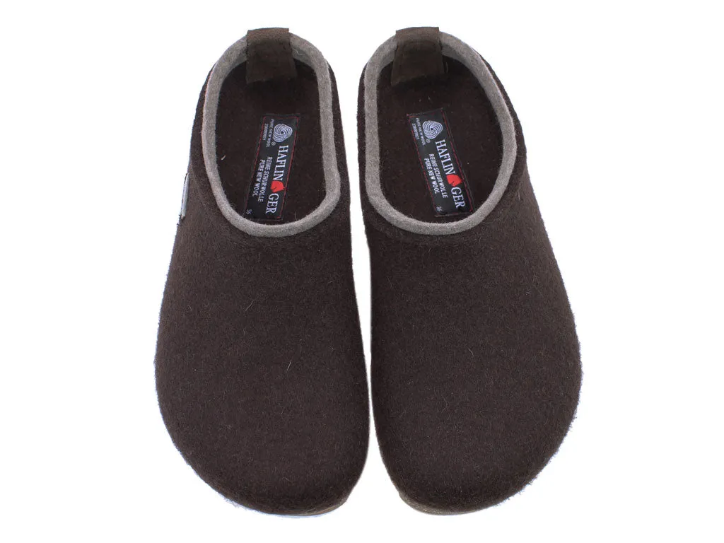 Haflinger Clogs Grizzly Kris Espresso Flexibility