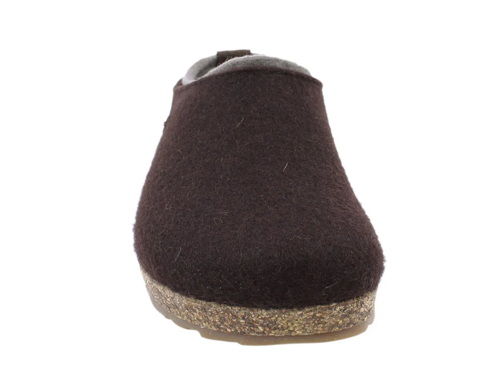 Haflinger Clogs Grizzly Kris Espresso Soft City Bright