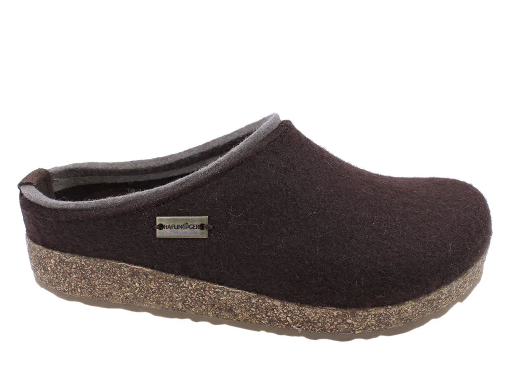Haflinger Clogs Grizzly Kris Espresso Slim Form Power Flow