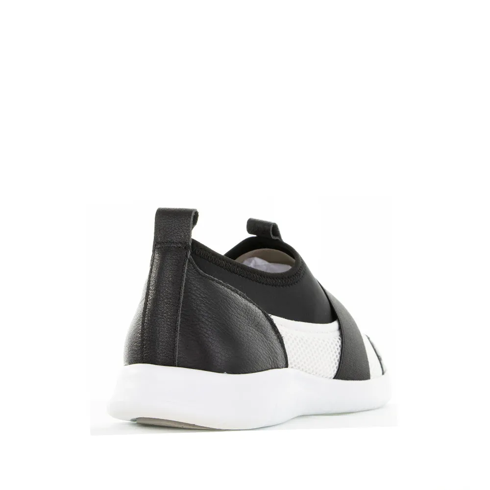 ZIERA FUELA BLACK WHITE Swim Edge