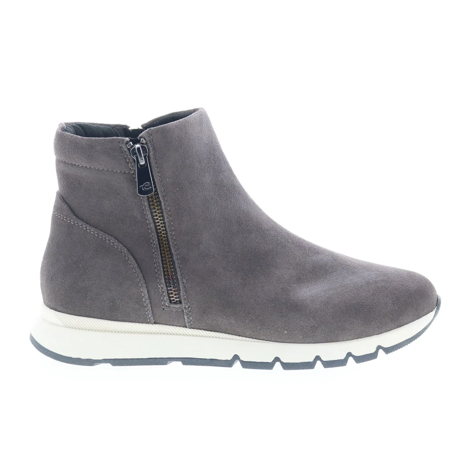 Easy Spirit Ives SEIVES Womens Gray Suede Zipper Casual Dress Boots Sturdy Build Mountain use