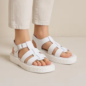 DJANGO & JULIETTE ITALA WHITE Fashion Forward Foot Care