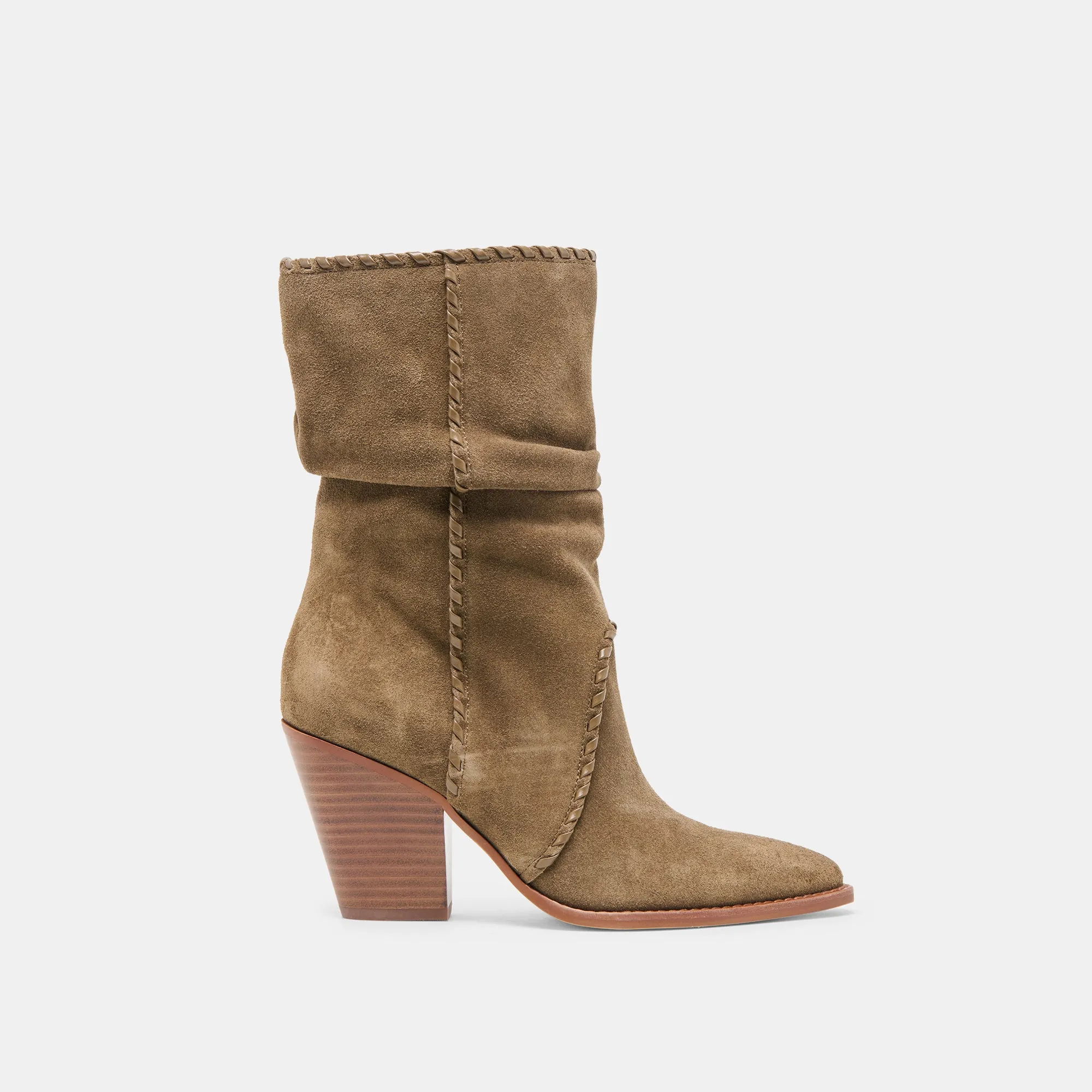 Multi-Purpose Comfort JULITH BOTOS OLIVE SUEDE