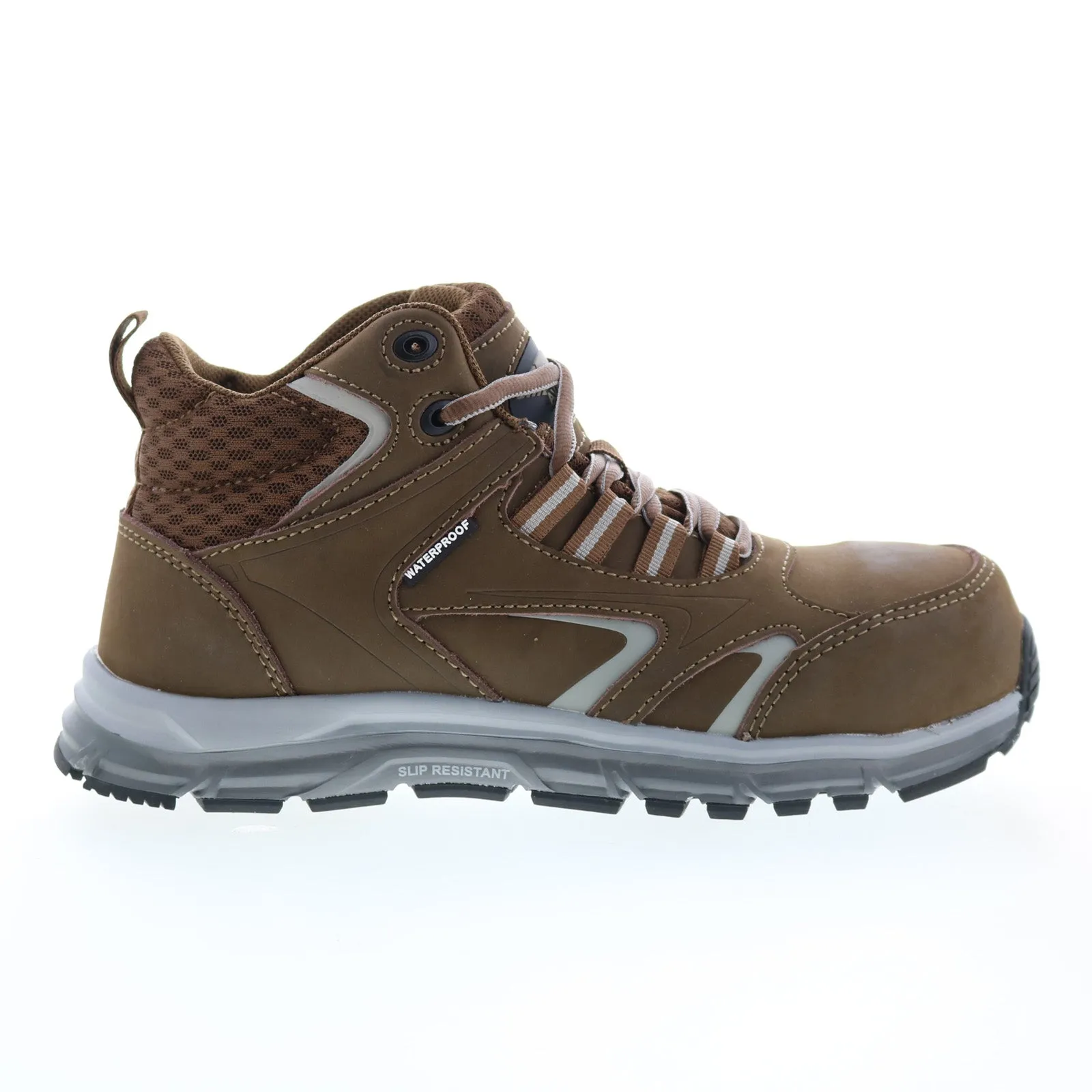 Winter Style Utility Design Avenger Thresher Alloy Toe Electrical Hazard WP Womens Brown Work Boots