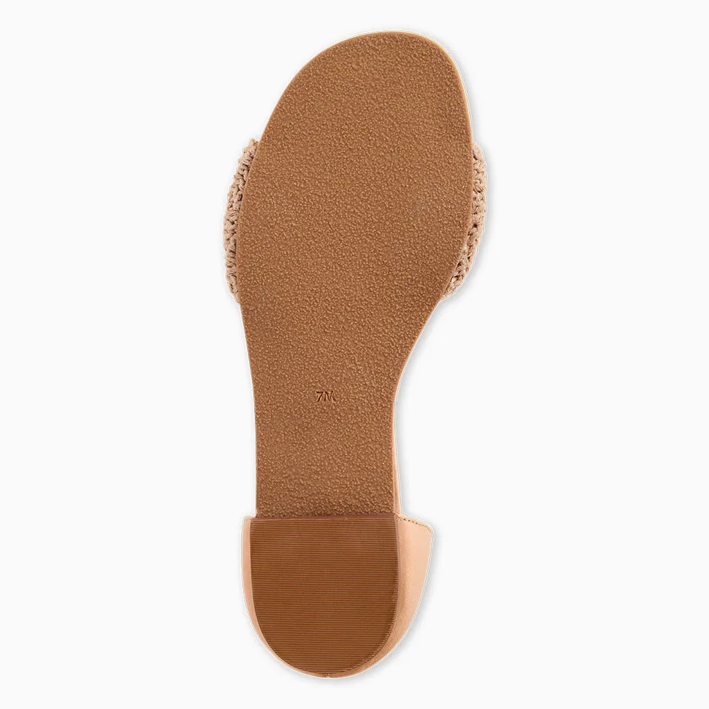 Pool Ready Match All Laurin Crochet Ankle Strap Sandal