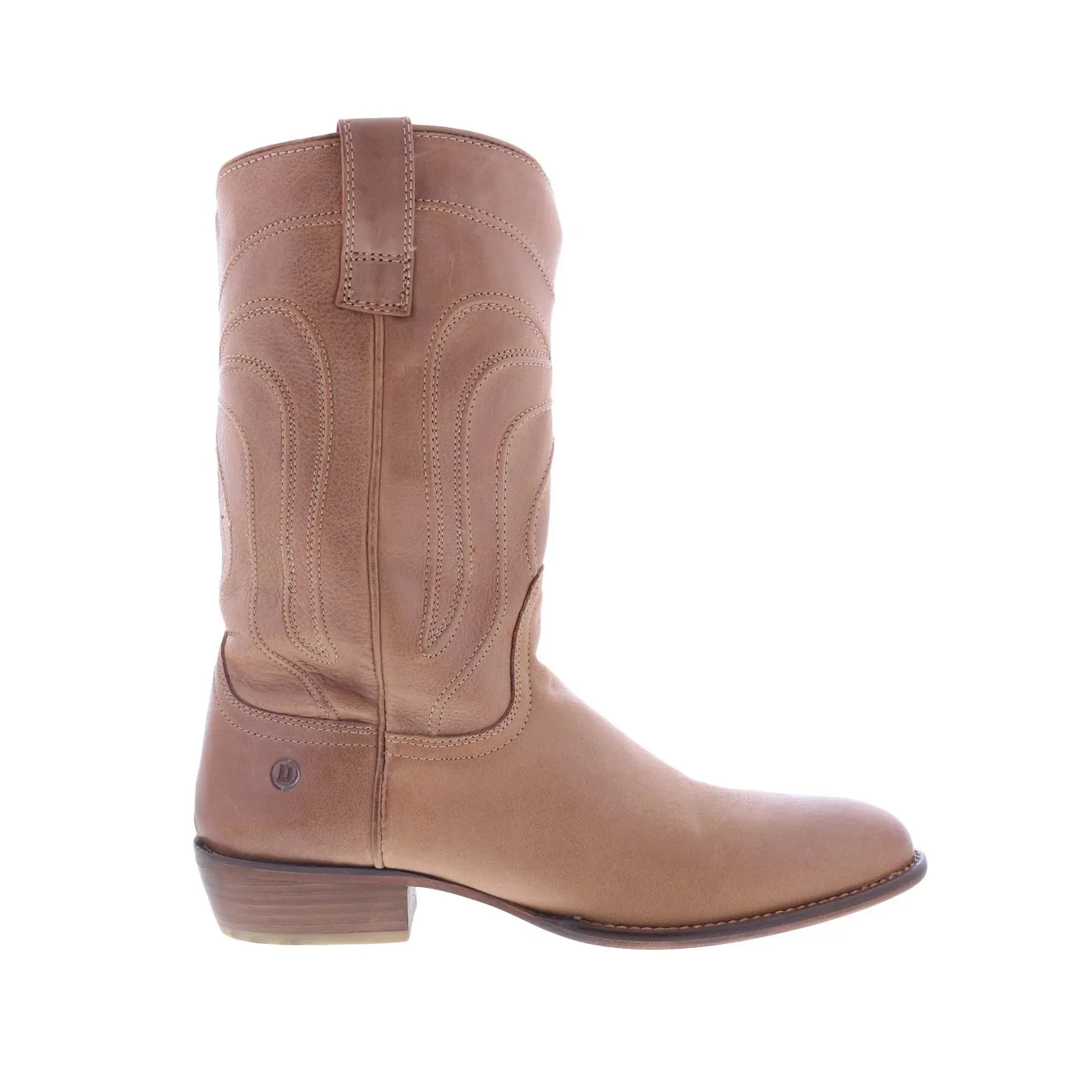 Dingo Montana DI-316 Mens Brown Leather Slip On Western Boots Warehouse Worker