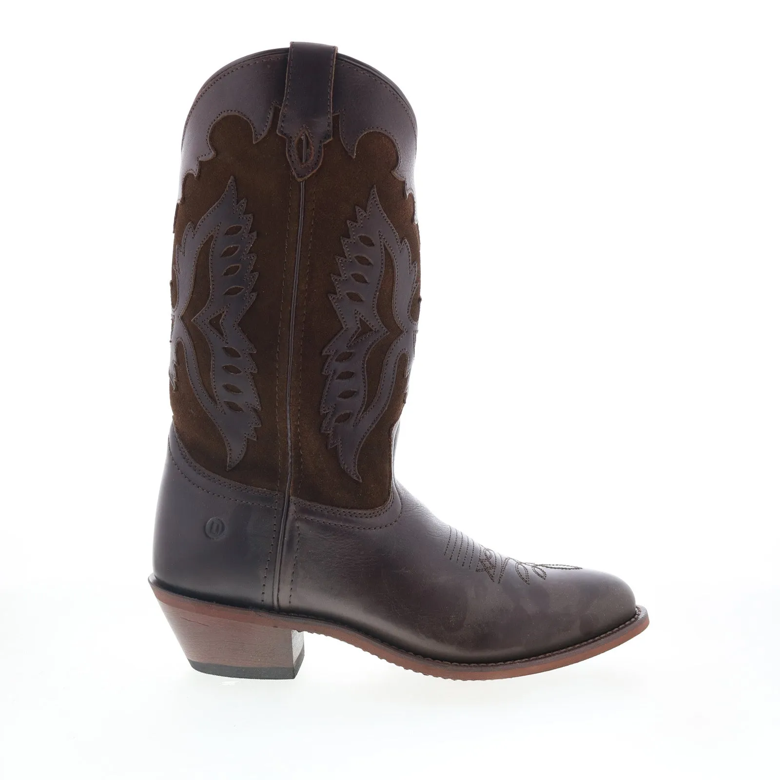 Dingo Silverlake Western Boot DI-338 Mens Brown Leather Western Boots Comfortable Arch Outdoor Adventure