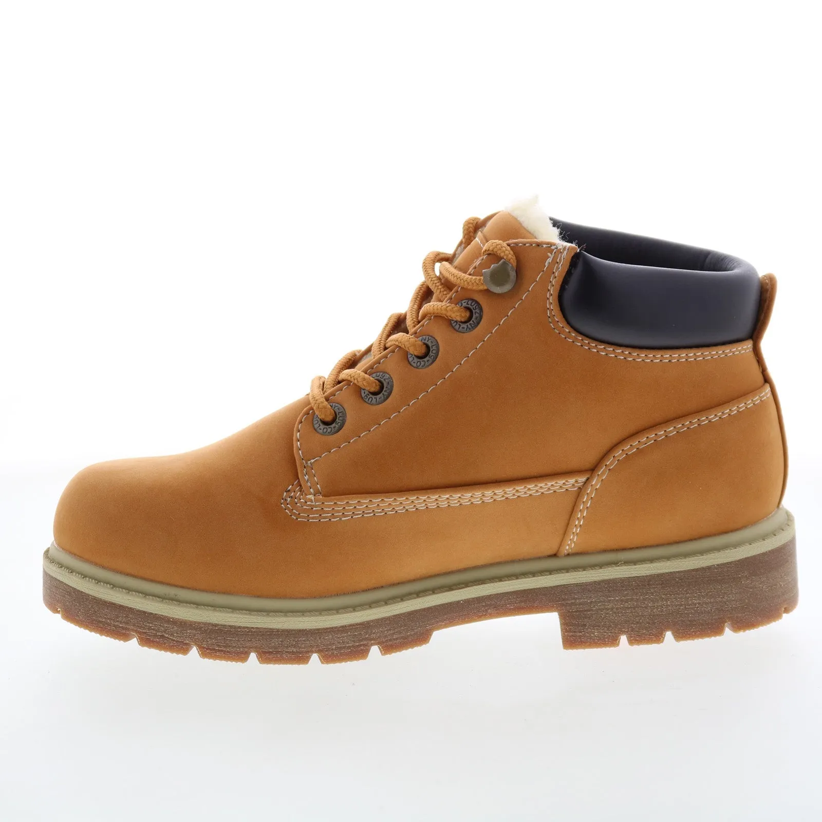 All-Purpose Style Urban Exploration Lugz Drifter Fleece LX WDRLXFK-7401 Womens Brown Synthetic Chukkas Boots