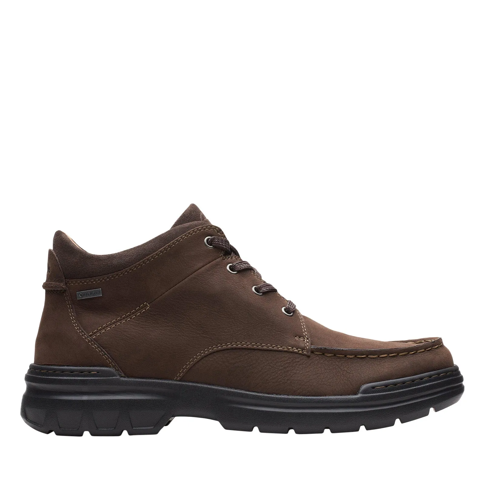 Multi-Function Wear Rugged Look Clarks Rockie 2 Hi GTX 26161217 Mens Brown Nubuck Casual Dress Boots