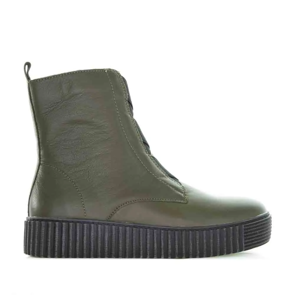 Synthetic Upper Path Free ALFIE & EVIE DATE KHAKI