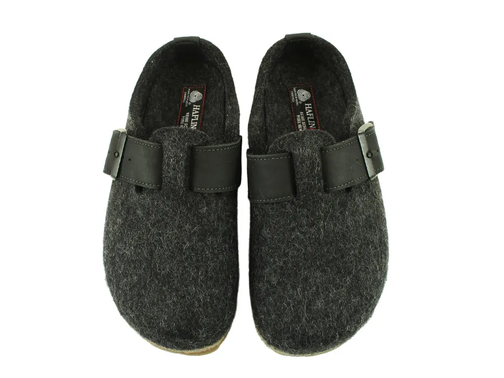 Top Rated Slim Line Haflinger Clogs Grizzly Chicago Graphite