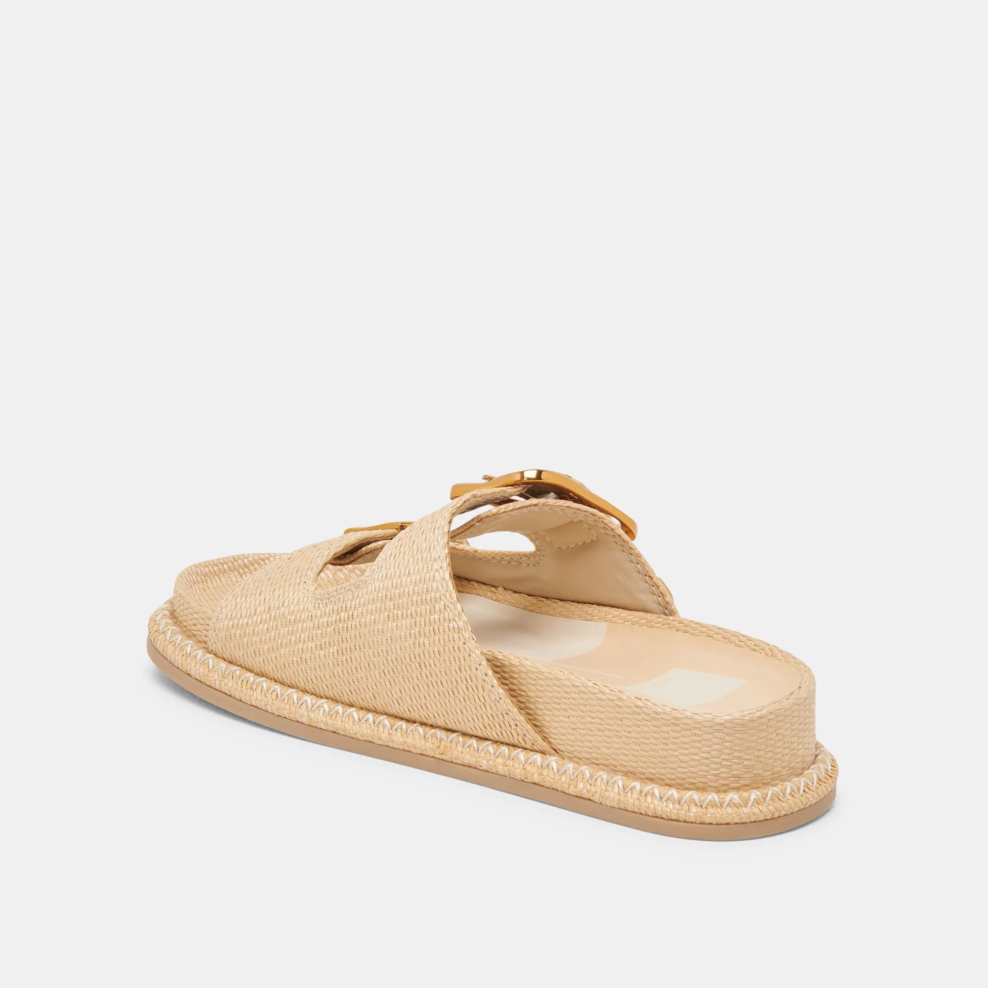 Comfortable Daily Footwear SEVANA SANDALS LT NATURAL RAFFIA