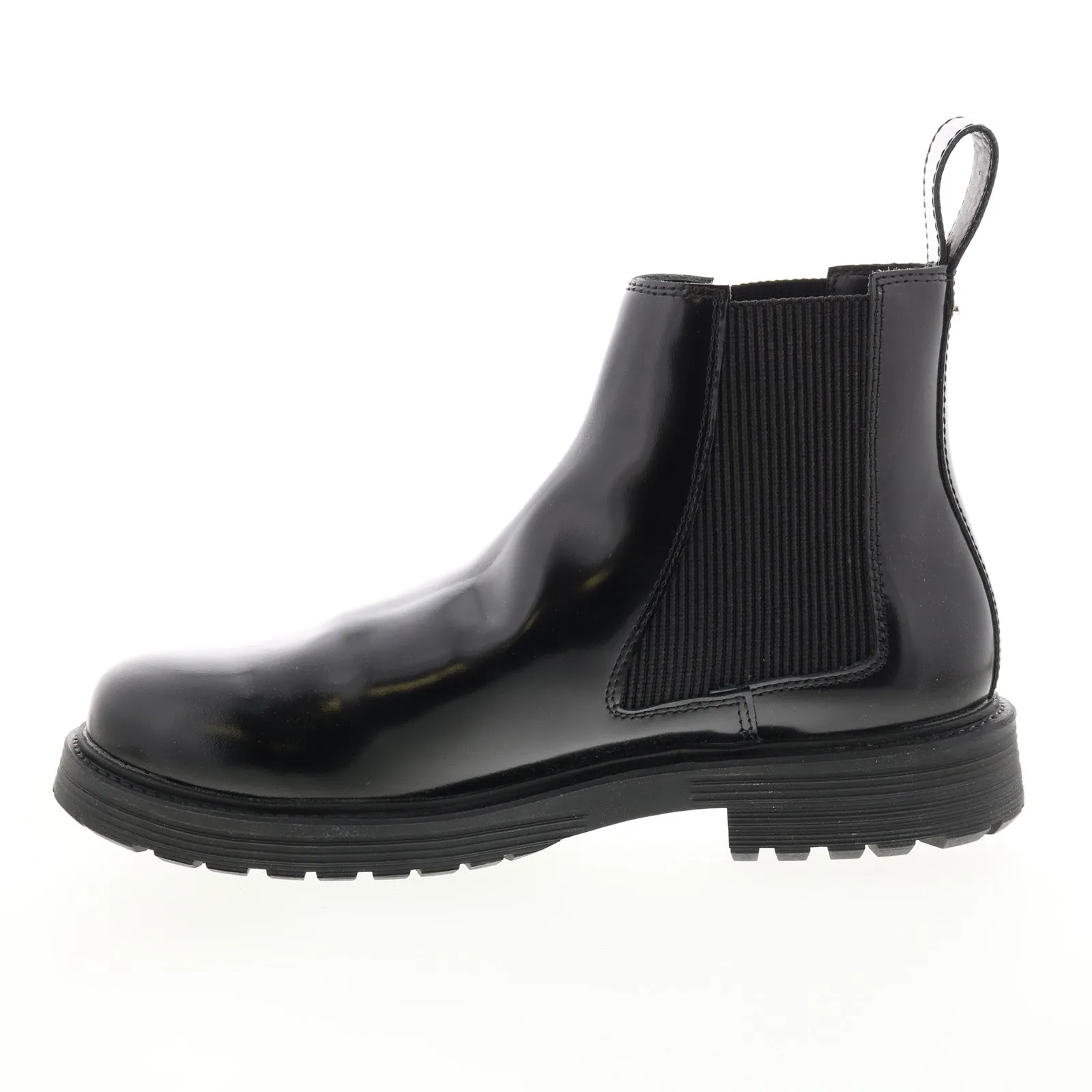 Mountain Climbing Cold Weather Gear Diesel D-Alabhama LCH Y02999-P4471-T8013 Mens Black Leather Chelsea Boots