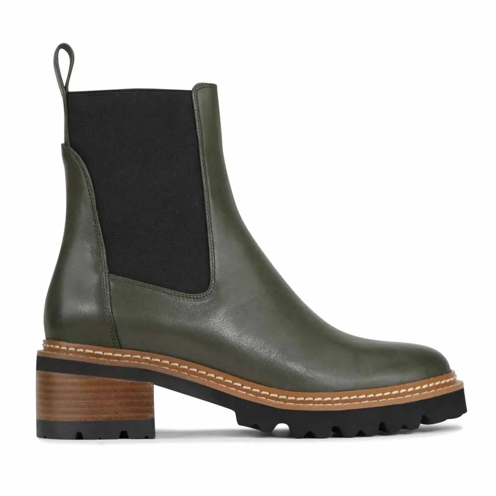 EOS LINEAR DARK OLIVE Wide Sole