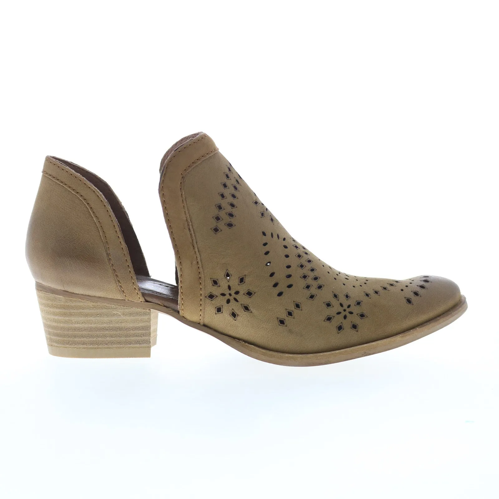 Artisan Market Very Volatile Zamora PVV701 Womens Brown Leather Ankle & Booties Boots