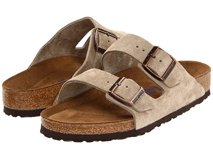 Breathable touch Birkenstock Arizona Suede Soft Footbed