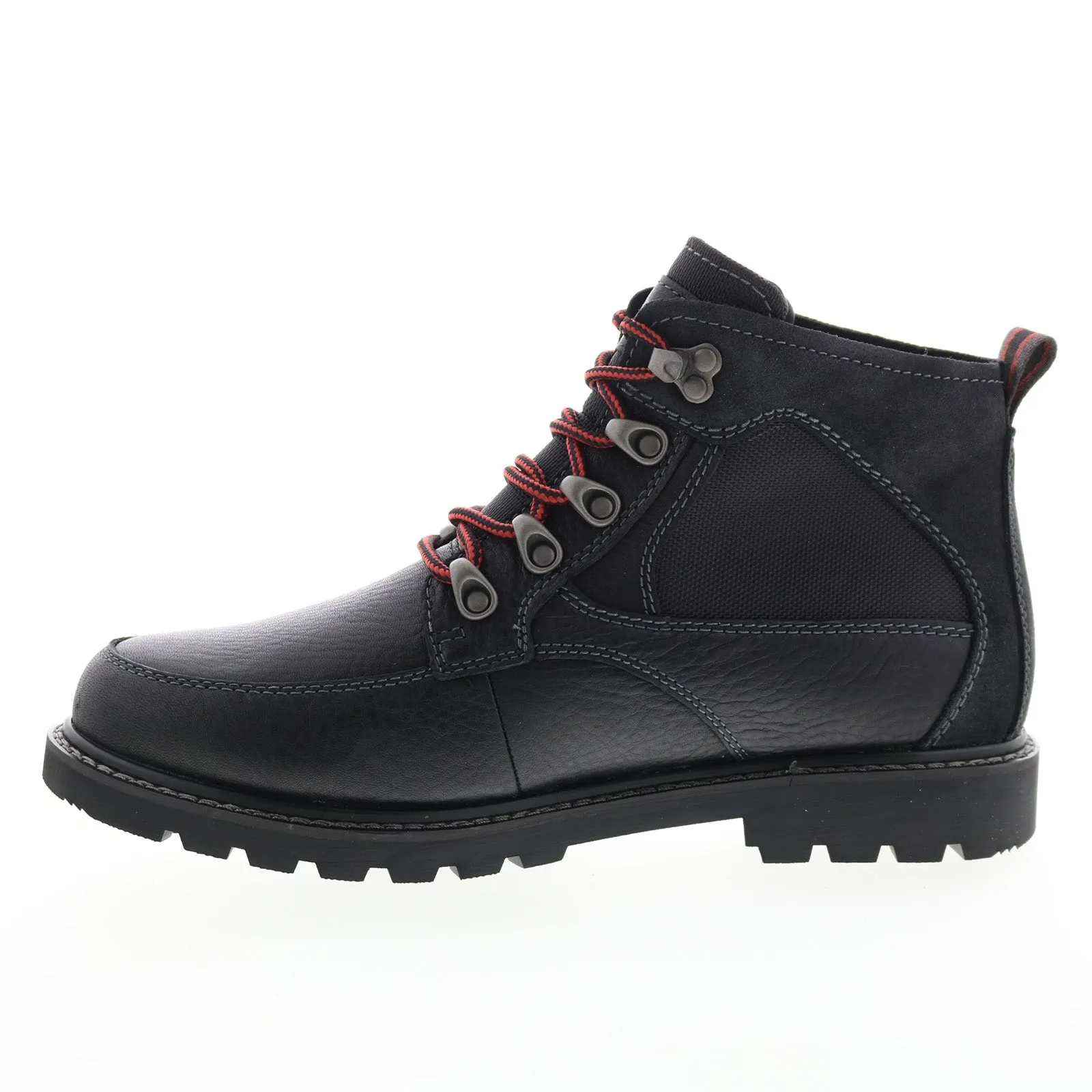 Lightweight Footwear Dunham Strickland Chukka CI6421 Mens Black Extra Wide Leather Work Boots