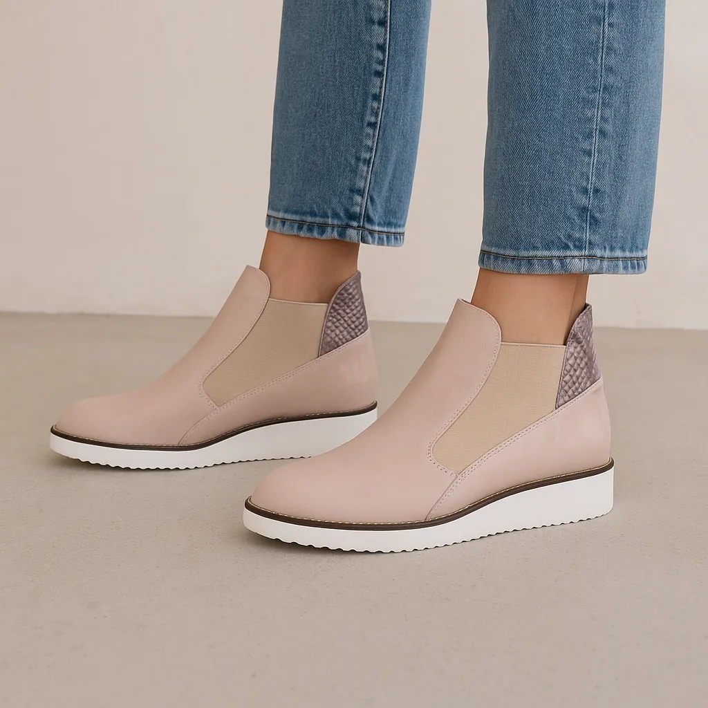 LE SANSA RALLY BLUSH ROSEGOLD Comfort Zone Slip-Resistant Sole