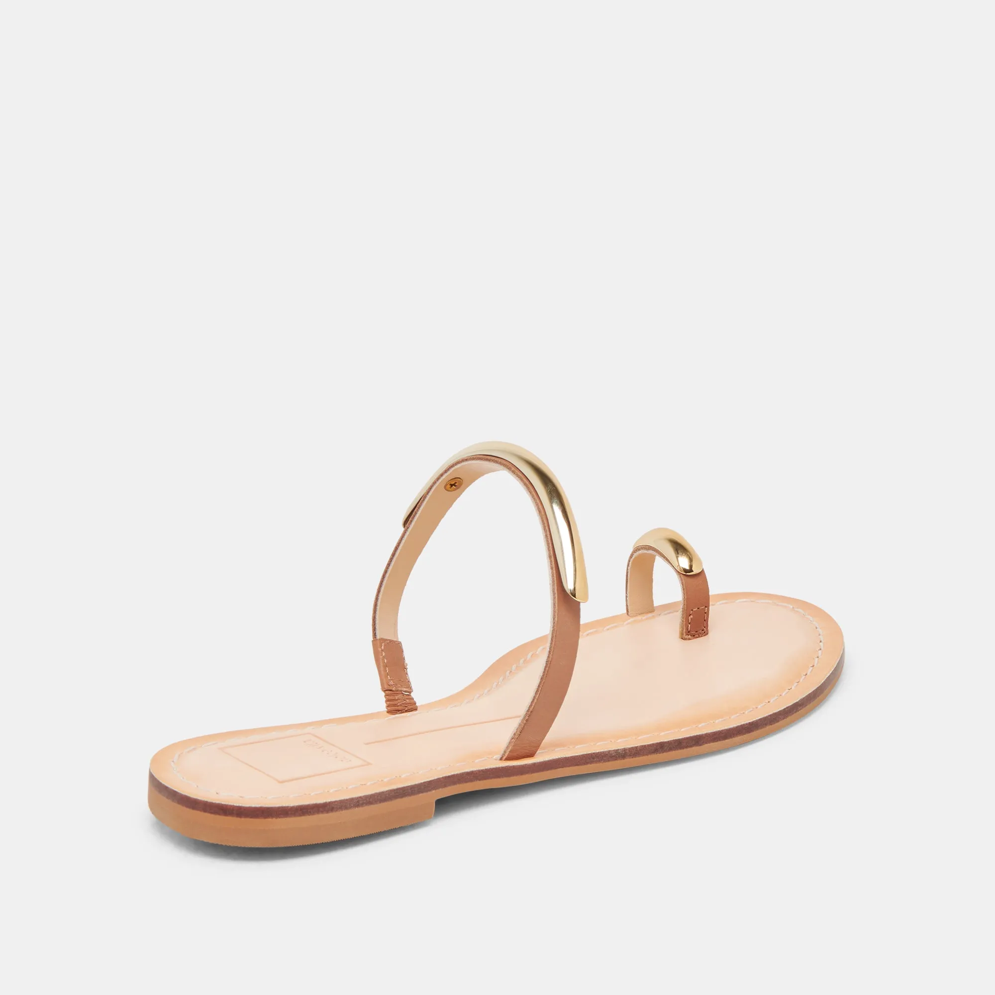 morning run WINK WIDE SANDALS SADDLE LEATHER