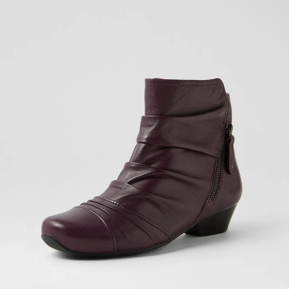 ZIERA CAMRYN AUBERGINE Sun Guard Elastic laces