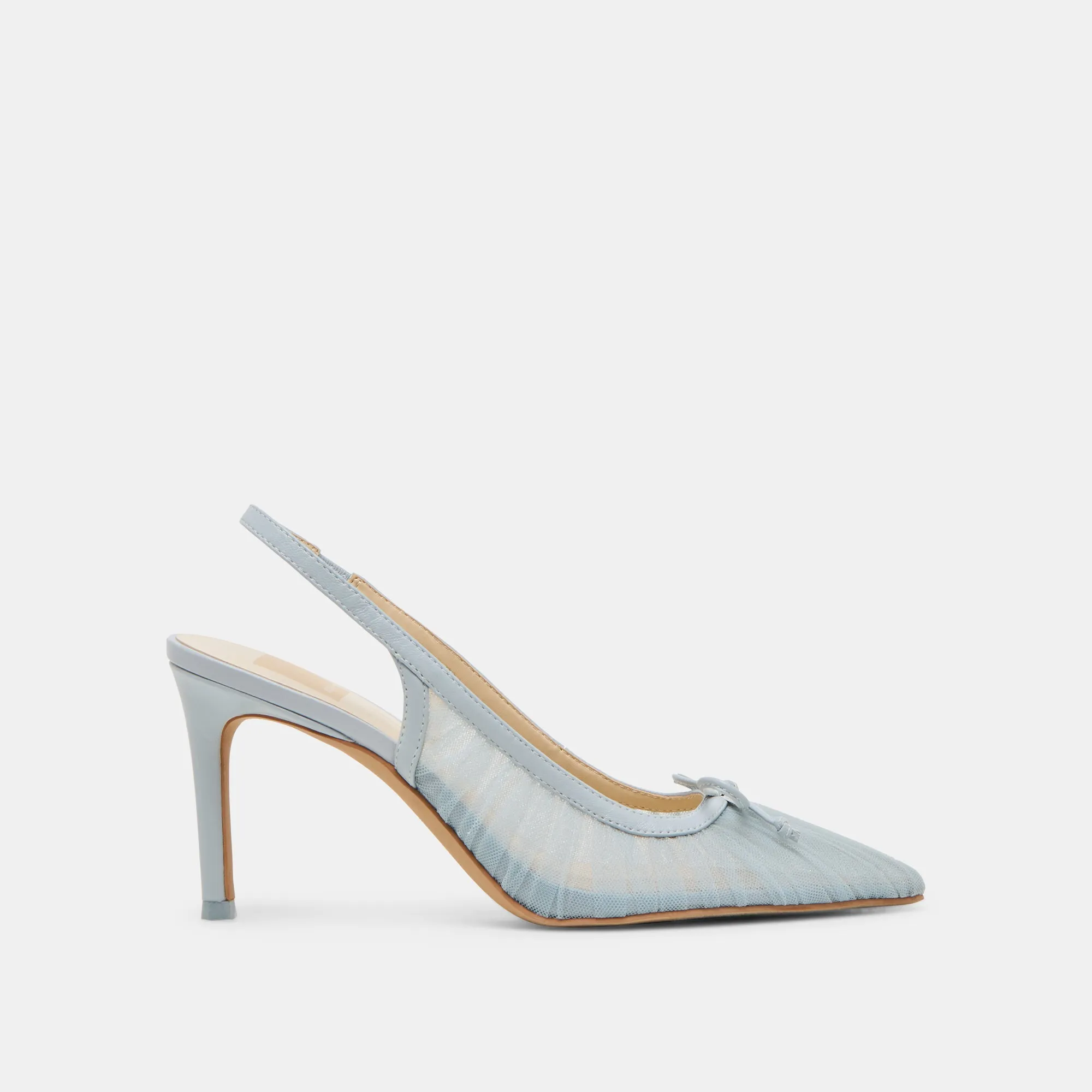 Wedding Party Shoes Smart Casual Heels YELA HEELS LIGHT BLUE TULLE