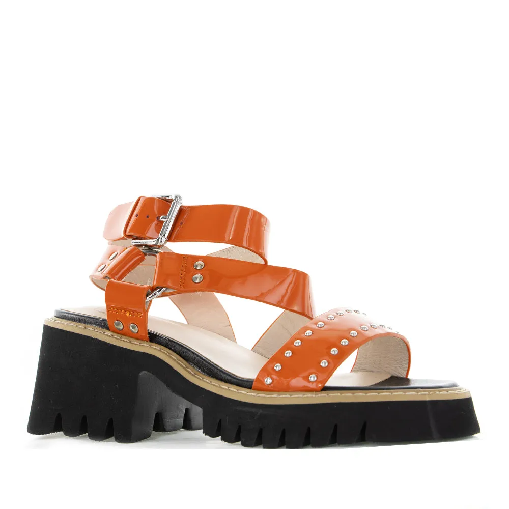 Red Bold MILA RAINE FANG ORANGE