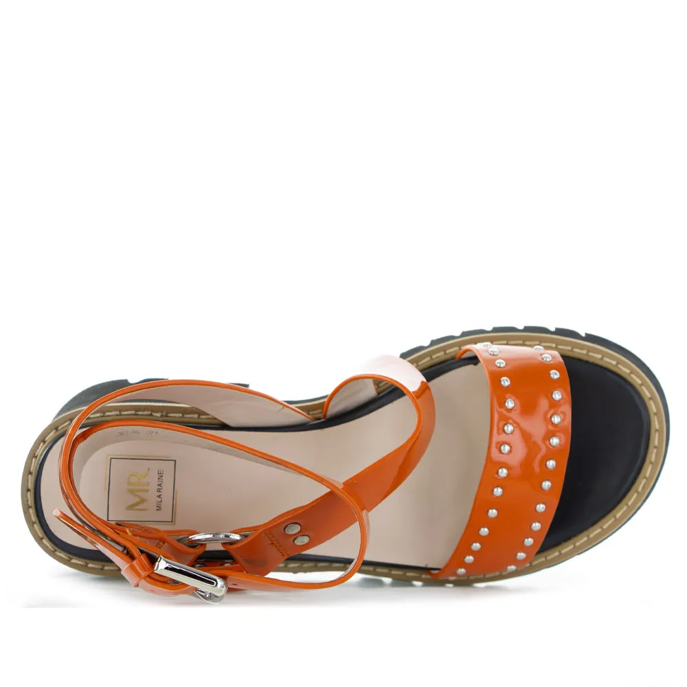 MILA RAINE FANG ORANGE Trendy Casual Footwear Comfortable Travel Shoes