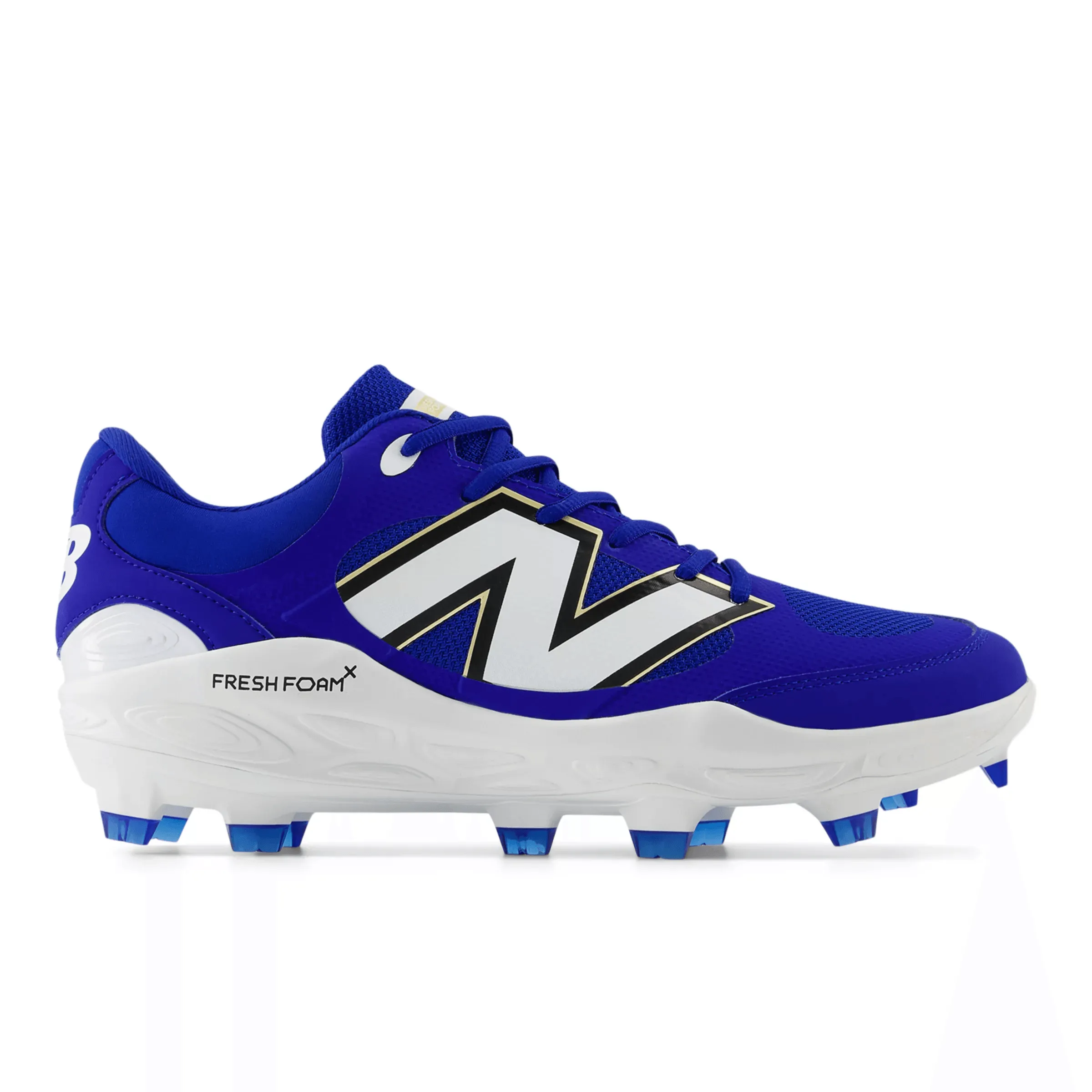 New Balance Men's Fresh Foam 3000 v7 Molded Baseball Cleats - Royal - PL3000B7 Run All Day Quick Grip